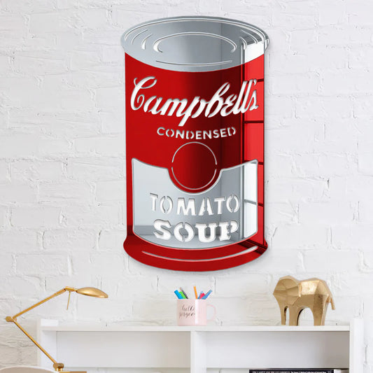 Campbell’s Soup Can Mirror Wall Decor