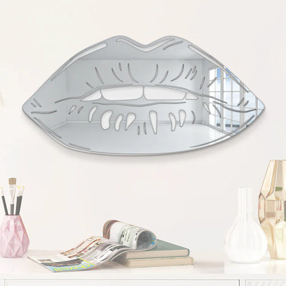 Lips Mirror Art Decor