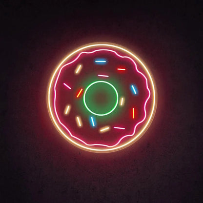 Bakery Donut Business Neon Sign