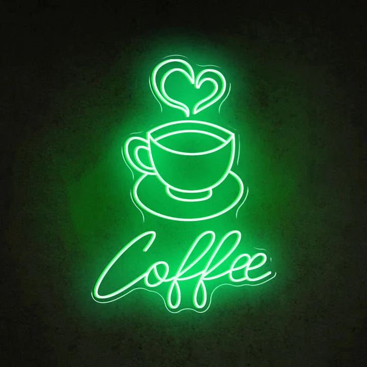 Coffee Love Business Neon Sign