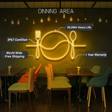 Neon Signs For Dining  Area