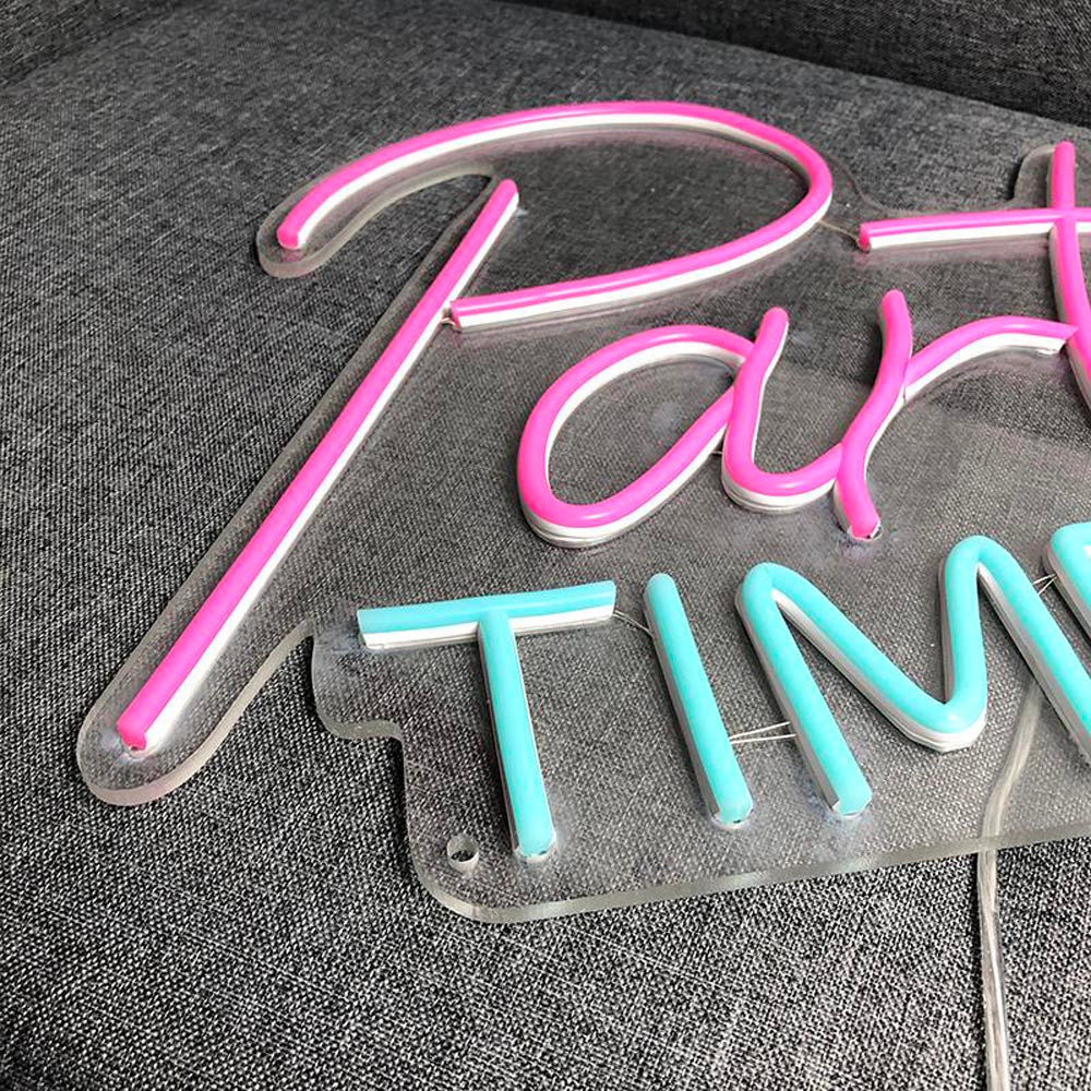Party Time Neon Signs Decor