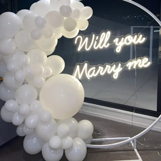 Will You Marry Me Neon Signs