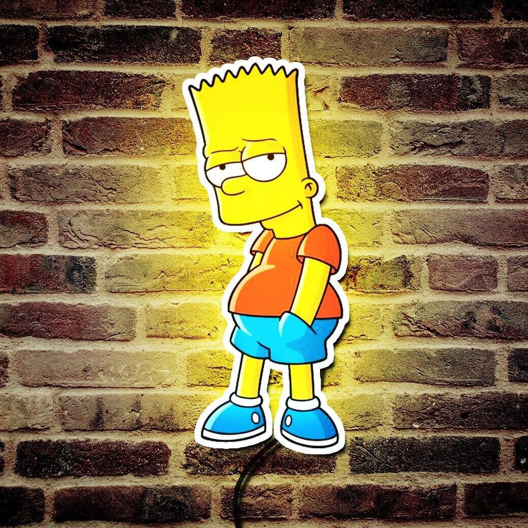 The Simpsons 3D Printed LED Lightbox - Choose Your Favorite Design! - FYLZGO Signs