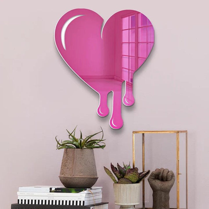 Melting Heart Mirror - FYLZGO Signs