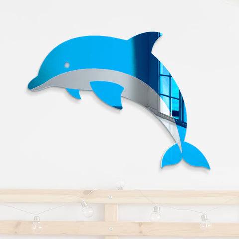 Dolphin Decorative Wall Mirror - FYLZGO Signs