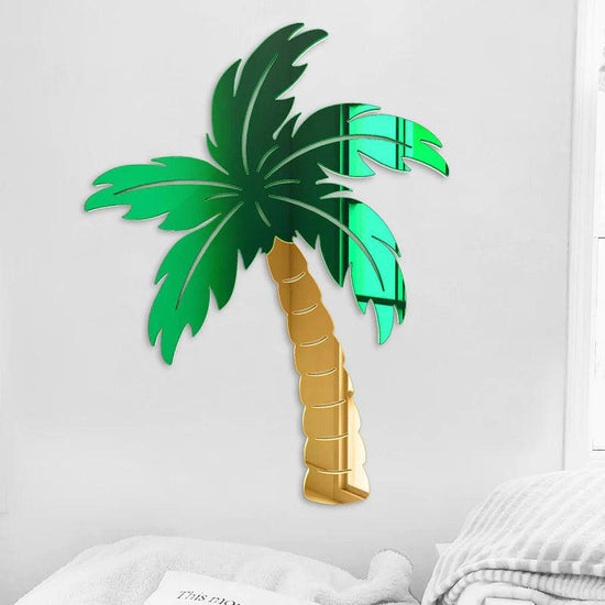 Palm Tree Mirror Wall Decor - FYLZGO Signs