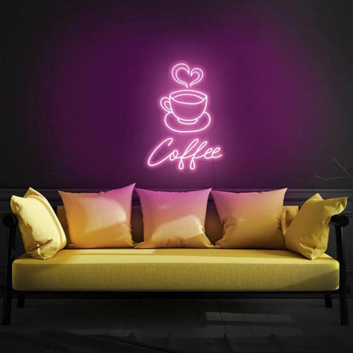 Coffee Love Business Neon Sign - FYLZGO Signs