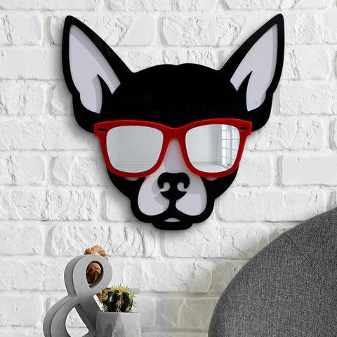 Cool Chihuahua Mirror Art Wall Decor - FYLZGO Signs