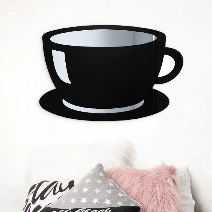 Coffee Cup & Saucer 3D Acrylic Wall Art - FYLZGO Signs