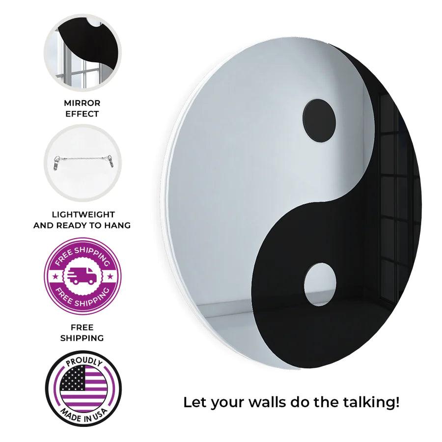 Yin Yang Mirror - FYLZGO Signs