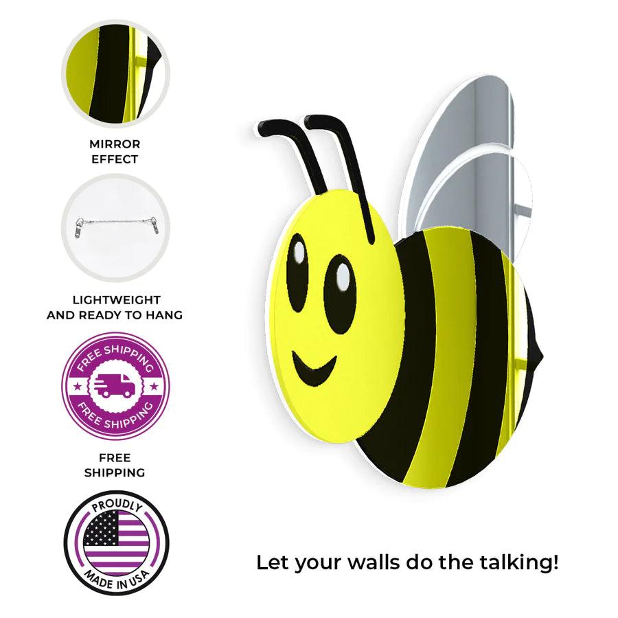 Bumble Bee 3D Acrylic Wall Art - FYLZGO Signs