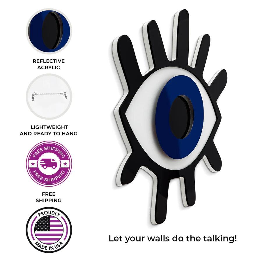 Lashed Evil Eye - FYLZGO Signs