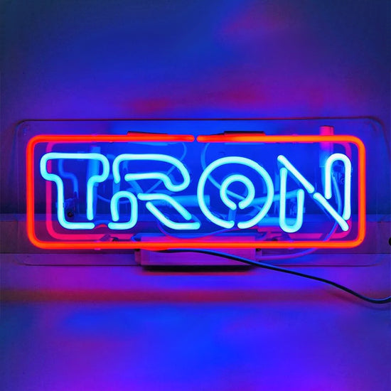 Tron Recognizer Game Acrylic 14" Neon Light Sign Lamp Bedroom Wall Decor Bar