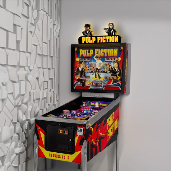 Pulp Fiction Vincent & Jules Pinball Dome Light LED Light Box Illuminate Your Game - FYLZGO Signs