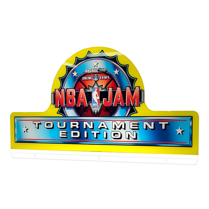 Arcade1Up's NBA JAM Arcade Pinball Acrylic LED Topper, for Arcade Game Online Game Machine