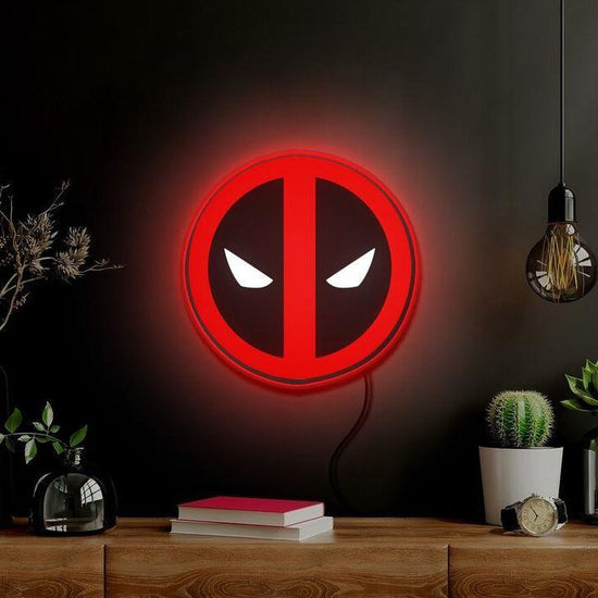 Custom Deadpool Design LED Lightbox Illuminate Your Space with Awesomeness - FYLZGO Signs