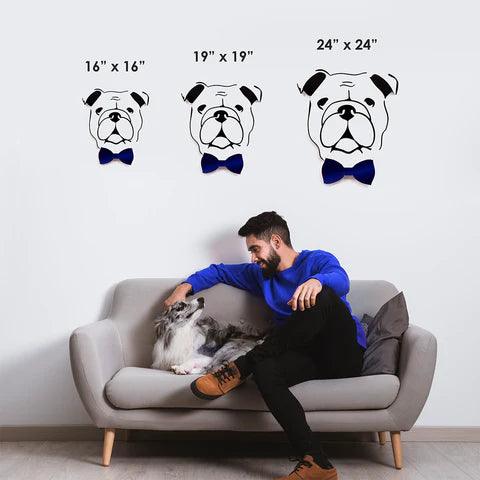 Cool Bulldog Mirror Art Wall Decor - FYLZGO Signs