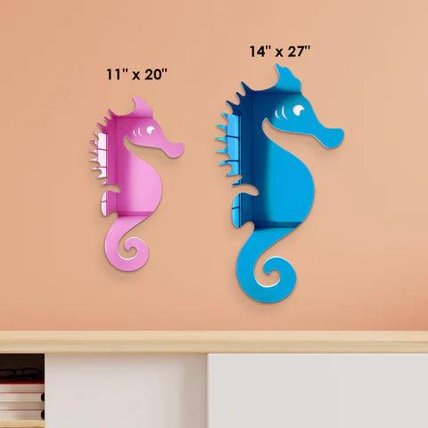 Seahorse Wall Mirror - FYLZGO Signs