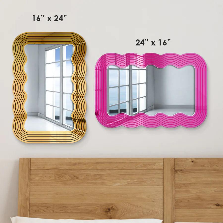 Pop Wave Mirror - FYLZGO Signs