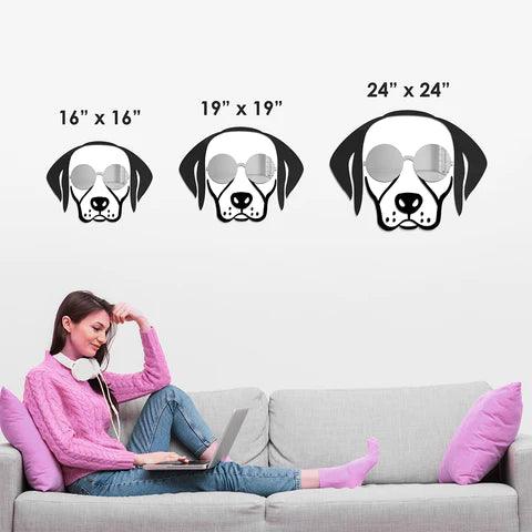 Cool Labrador Mirror Art Wall Decor - FYLZGO Signs