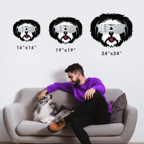 Cool Shih Tzu Mirror Art Wall Decor - FYLZGO Signs