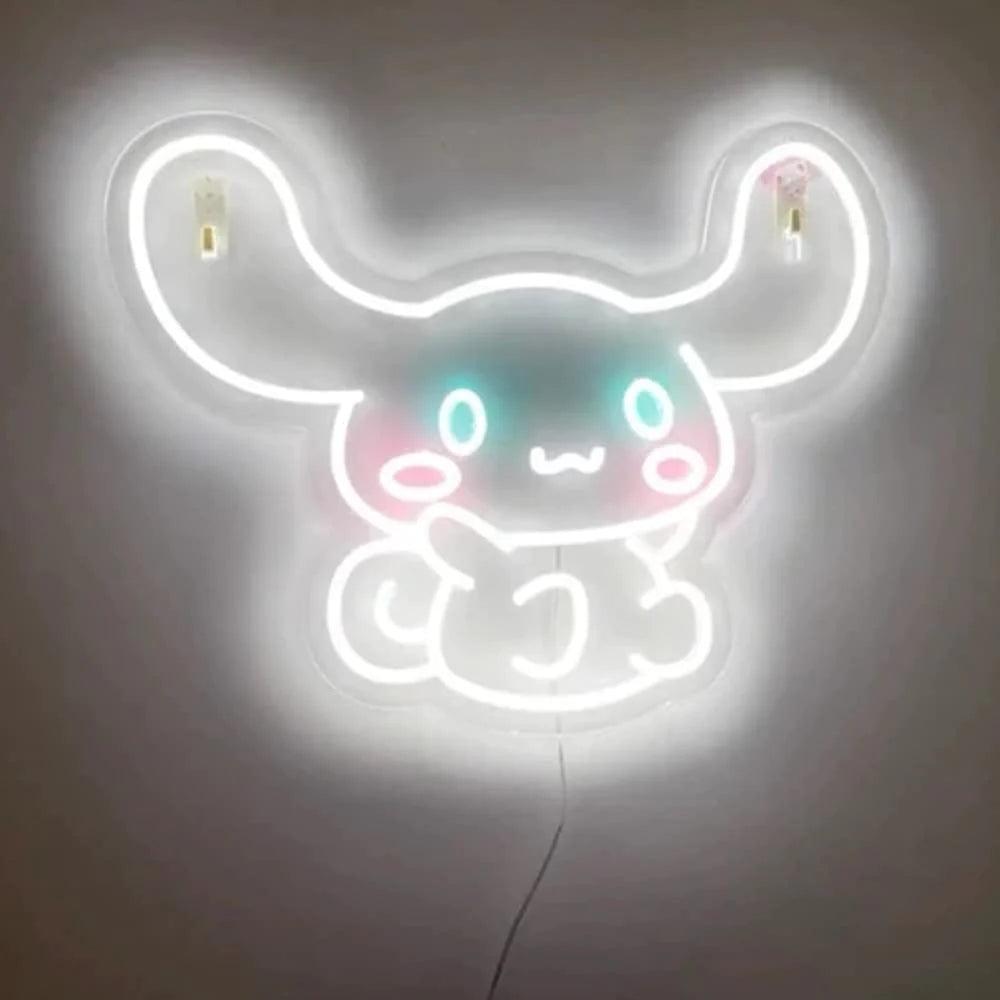 Cinnamoroll Anime Neon Sign Cute Led Cartoon Gifts - FYLZGO Signs
