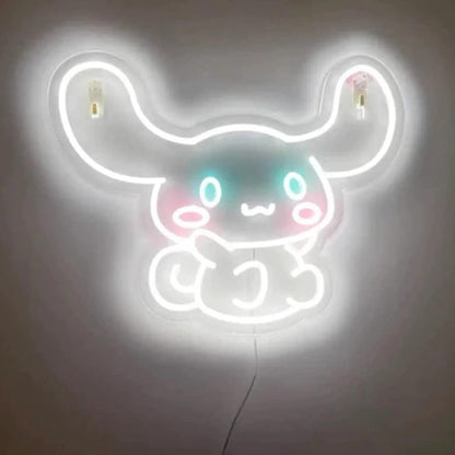 Cinnamoroll Anime Neon Sign Cute Led Cartoon Gifts
