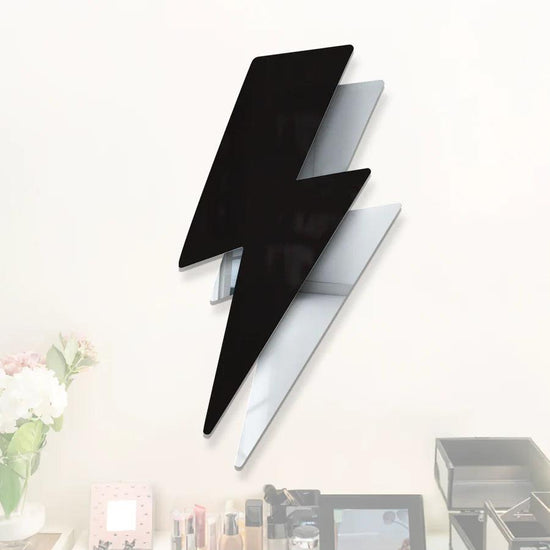 Lightning Bolt Mirror Decor - FYLZGO Signs