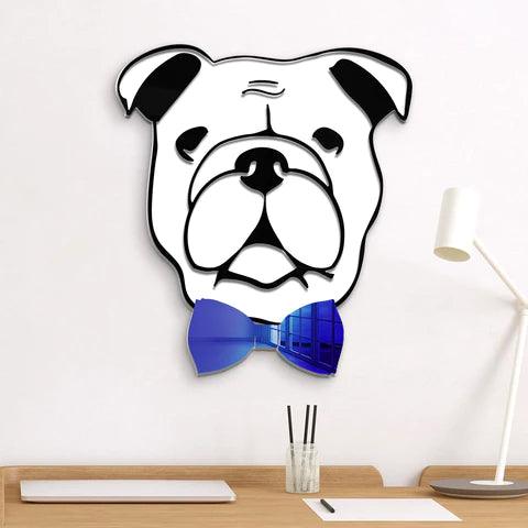 Cool Bulldog Mirror Art Wall Decor - FYLZGO Signs