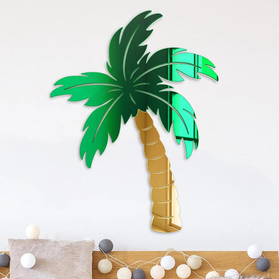 Palm Tree Mirror Wall Decor - FYLZGO Signs