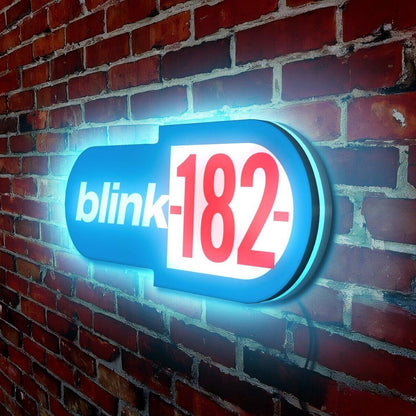 Flash 182 Sign LED Light Box - Illuminate your space with a punk rock vibe!