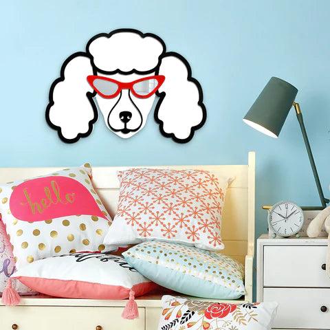 Cool Poodle Mirror Art Wall Decor - FYLZGO Signs