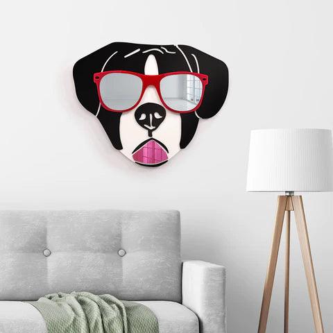 Cool St Bernard Mirror Art Wall Decor - FYLZGO Signs