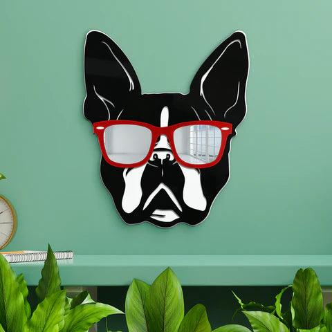 Cool Boston Terrier Mirror Art Wall Decor - FYLZGO Signs