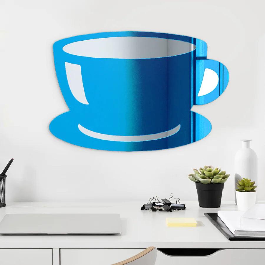 Coffee Cup & Saucer 3D Acrylic Wall Art - FYLZGO Signs