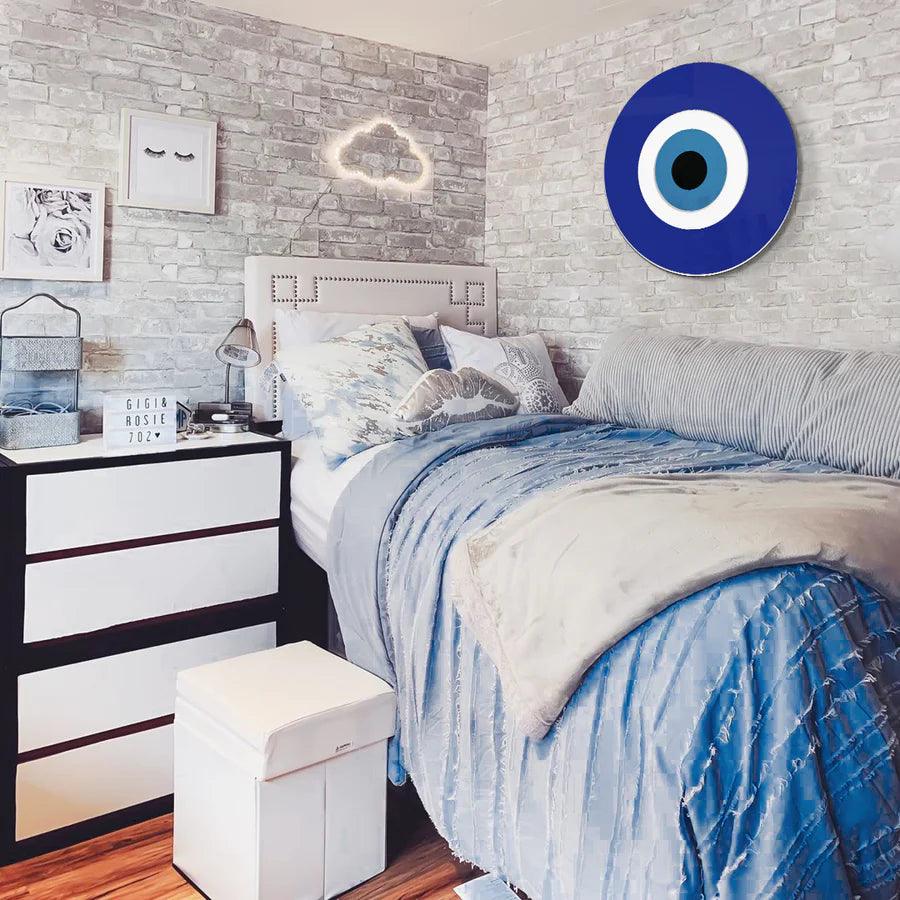 Minimalist Evil Eye 3D Wall Hanging - FYLZGO Signs