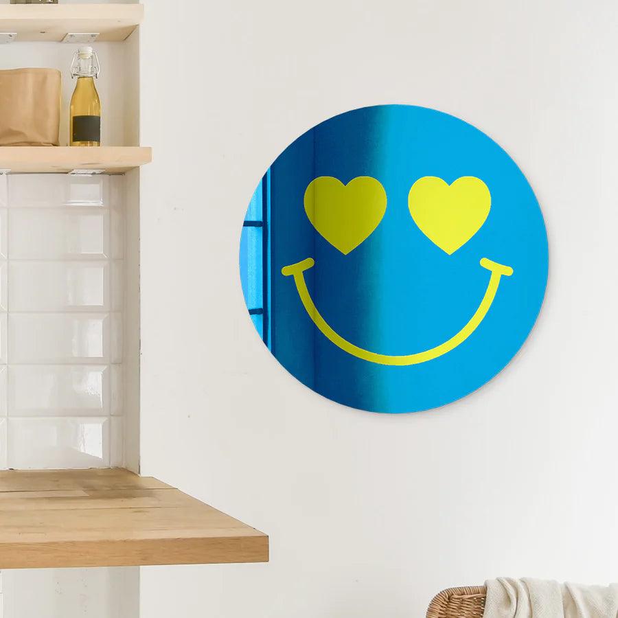 Happy Face with Hearts Eyes - FYLZGO Signs