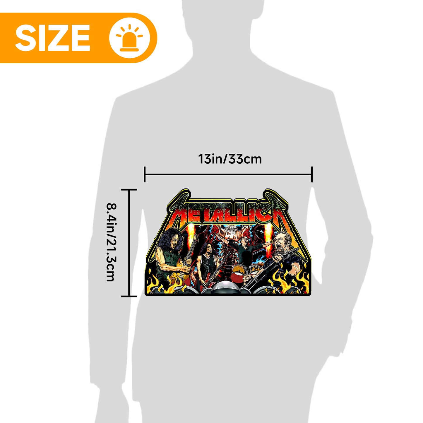 New Arrival Metallica Remastered Pinball Topper USB plug Dimmer Led 3D Lightbox