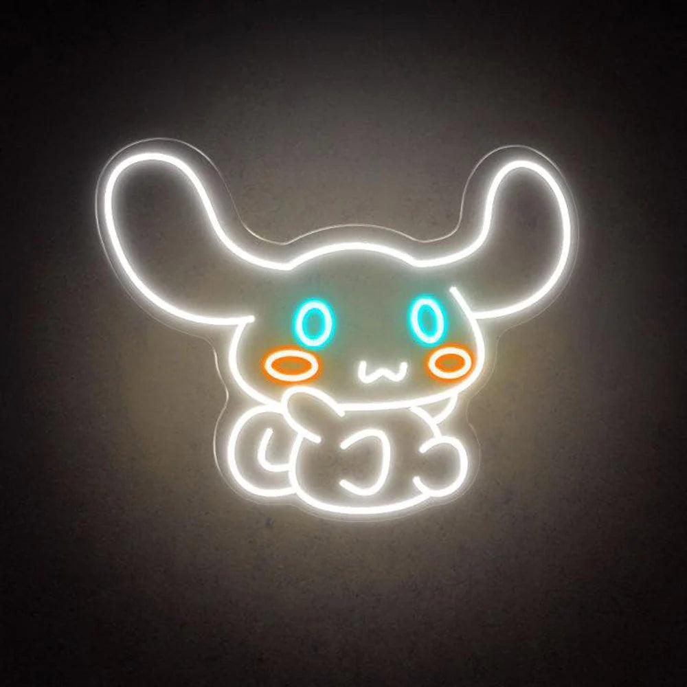 Cinnamoroll Anime Neon Sign Cute Led Cartoon Gifts - FYLZGO Signs