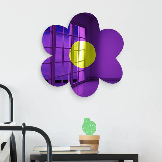 Flower Mirror Art Decor - FYLZGO Signs