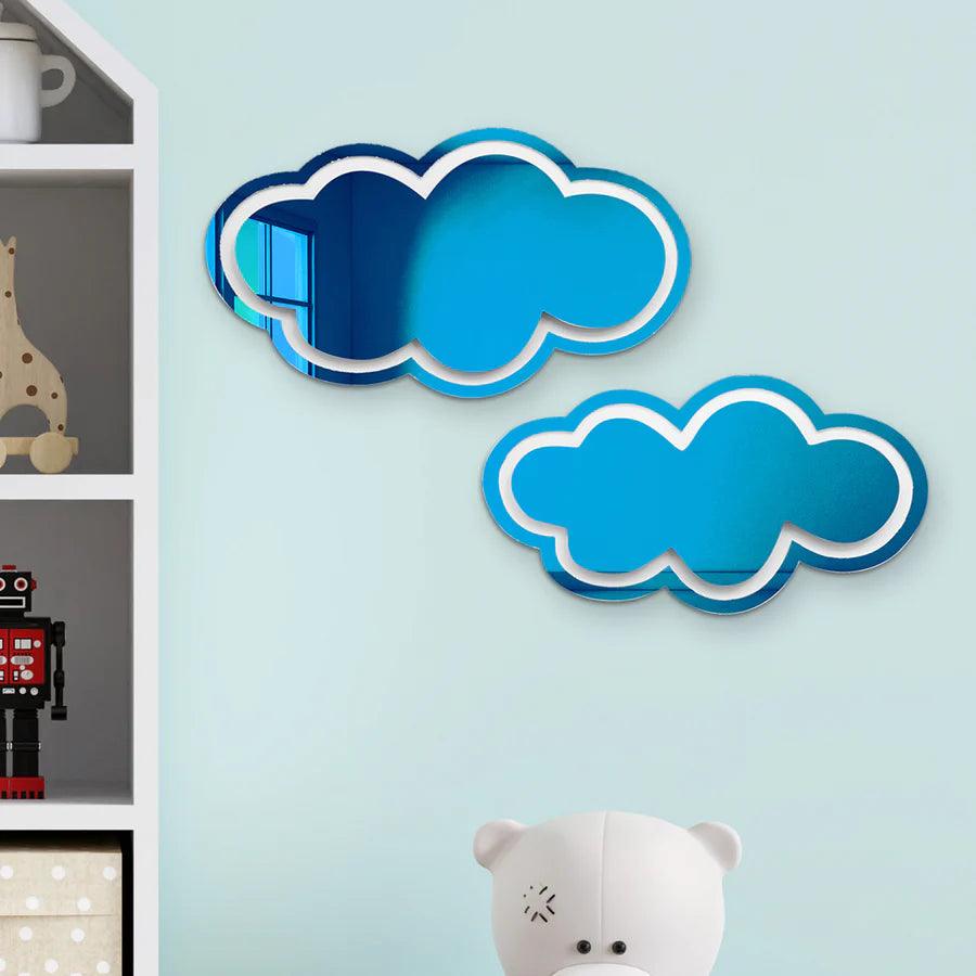 Clouds (Set of Two) Mirror - FYLZGO Signs