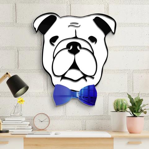 Cool Bulldog Mirror Art Wall Decor - FYLZGO Signs