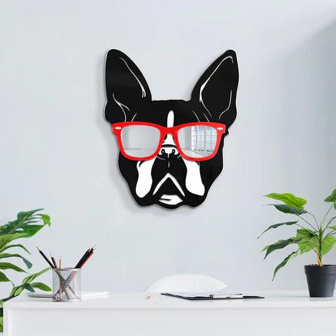 Cool Boston Terrier Mirror Art Wall Decor - FYLZGO Signs