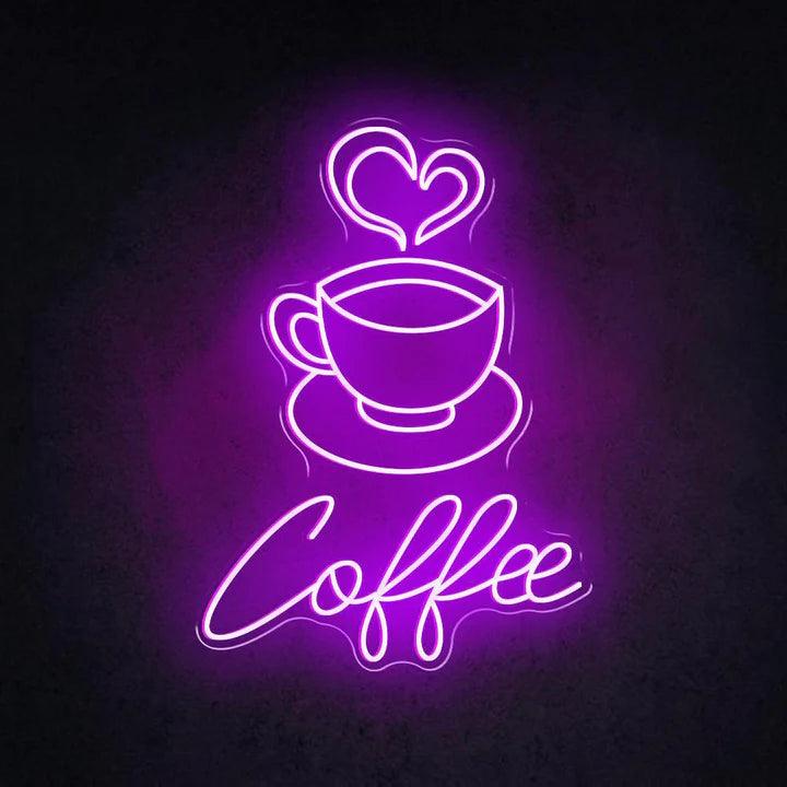 Coffee Love Business Neon Sign - FYLZGO Signs