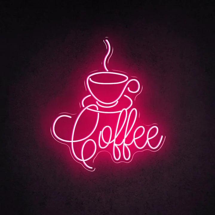 Coffee Warm Business Neon Sign - FYLZGO Signs