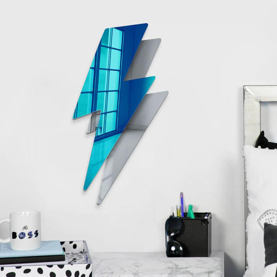 Lightning Bolt Mirror Decor - FYLZGO Signs