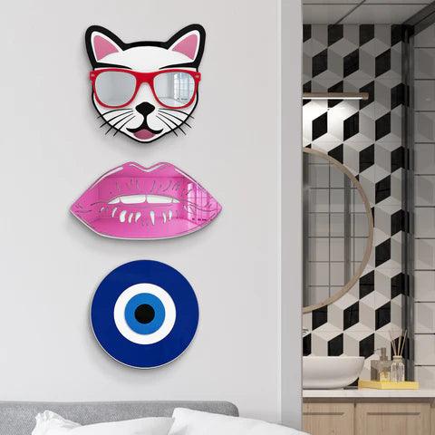 Cool Cat Wall Decor - FYLZGO Signs