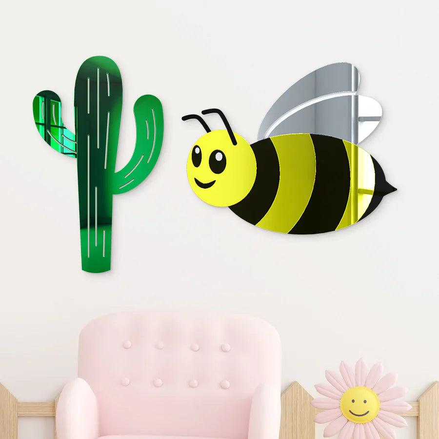 Bumble Bee 3D Acrylic Wall Art - FYLZGO Signs