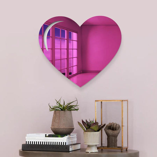 Love Shape Mirror Decor - FYLZGO Signs